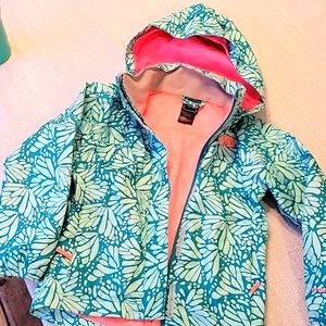 Northface Girls Size X Small Rain Jacket